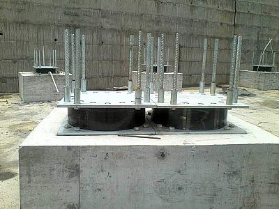 建筑新型減震支座圖紙定做 鉛芯橡膠支座規格